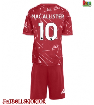 Liverpool Alexis Mac Allister #10 Hemmakläder Barn 2026-27 Kortärmad (+ Korta byxor)